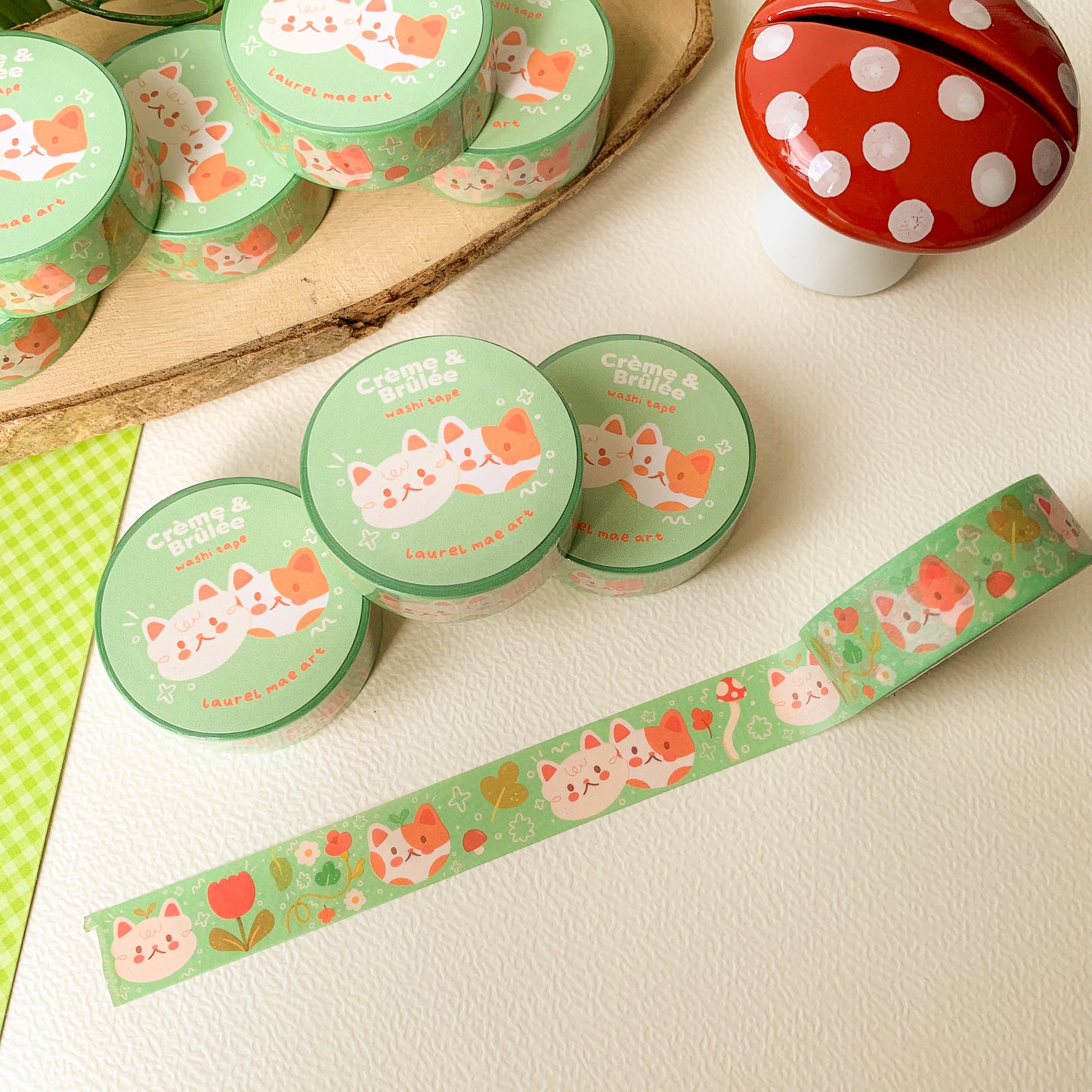 Crème & Brûlée - Washi Tape