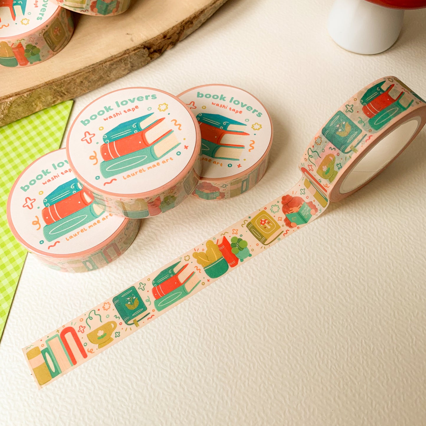 Book Lovers - Washi Tape