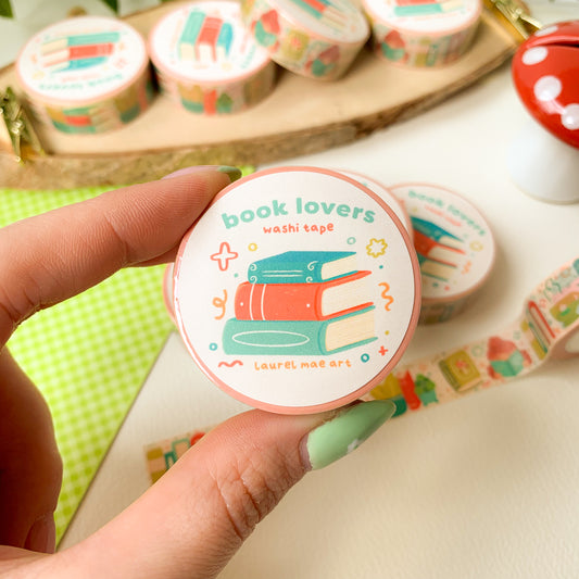 Book Lovers - Washi Tape