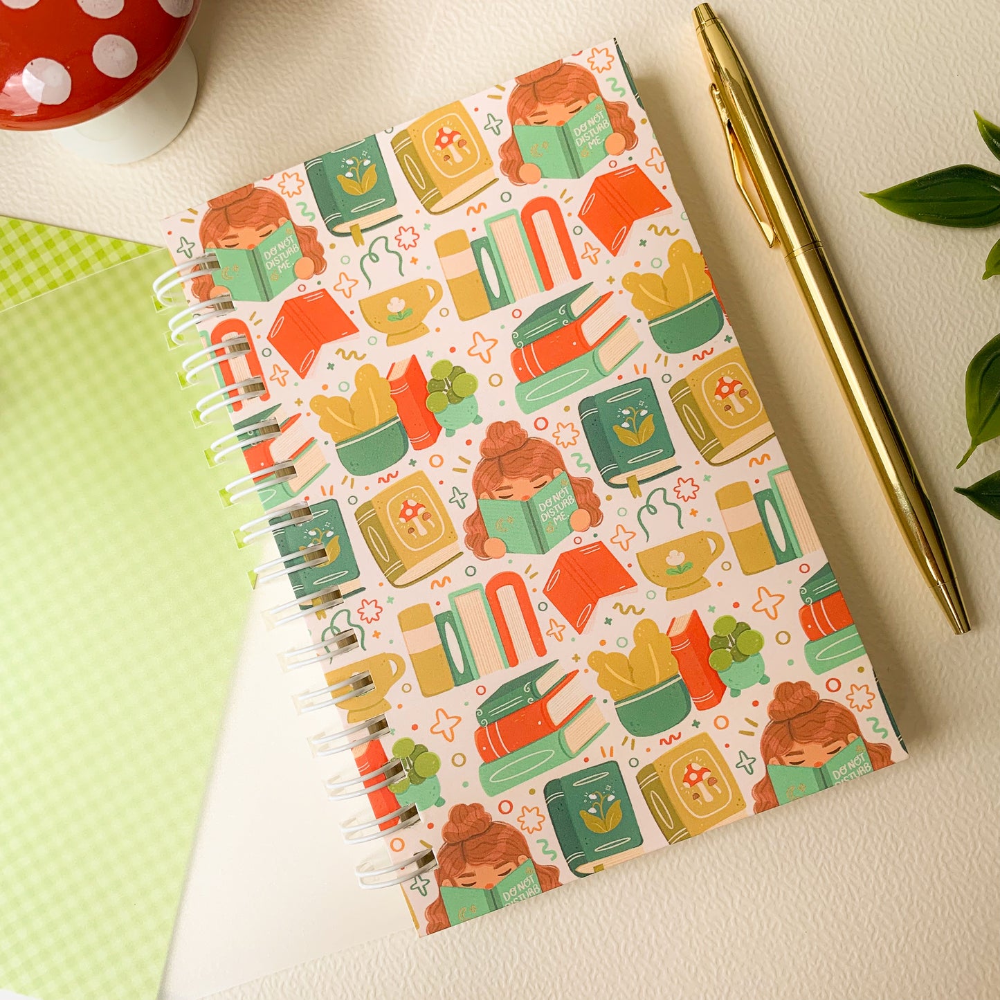 Book Lovers - A6 Spiral Bound Notebook