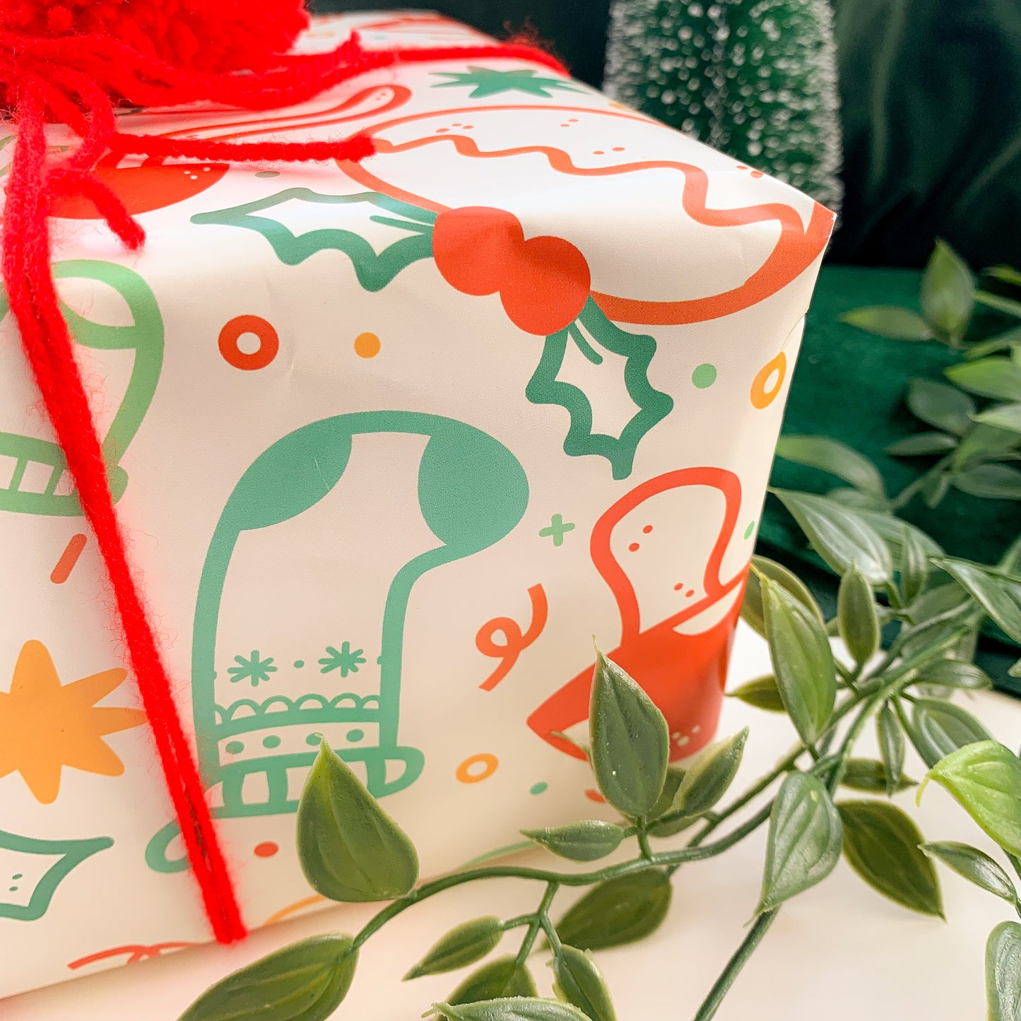 Festive Pattern - Wrapping Paper Sheet (2021)