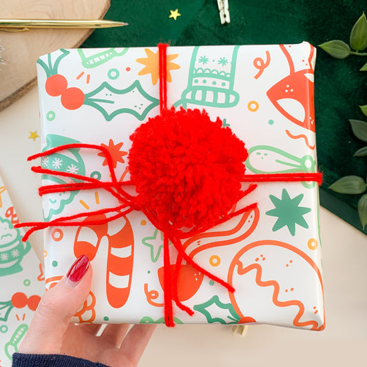 Festive Pattern - Wrapping Paper Sheet (2021)