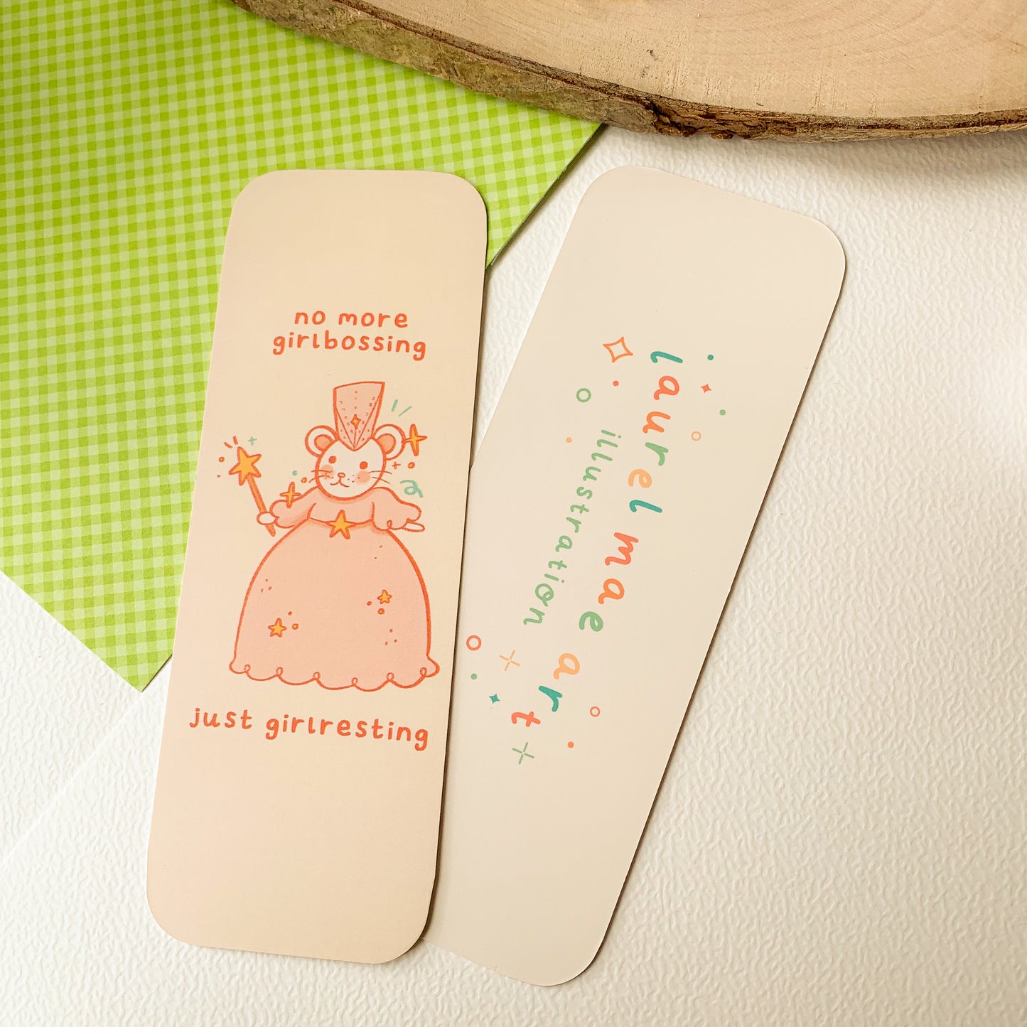No More Girlbossing Bookmark