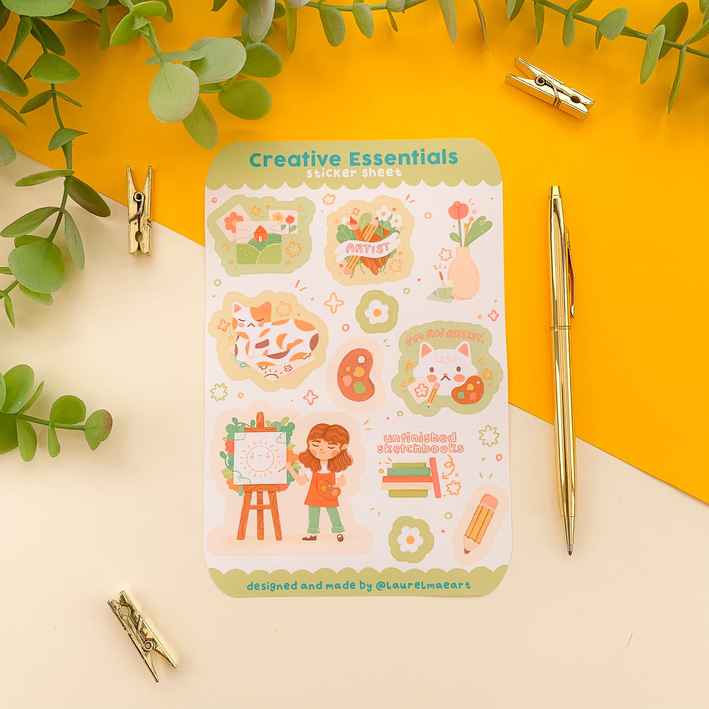 Creative Essentials - Sticker Sheet