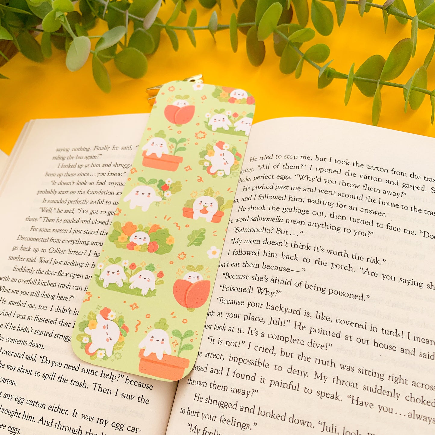 Spring Meebloos Bookmark