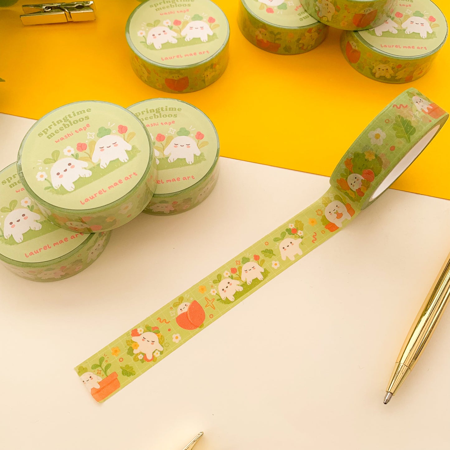 Spring Meebloos - Washi Tape