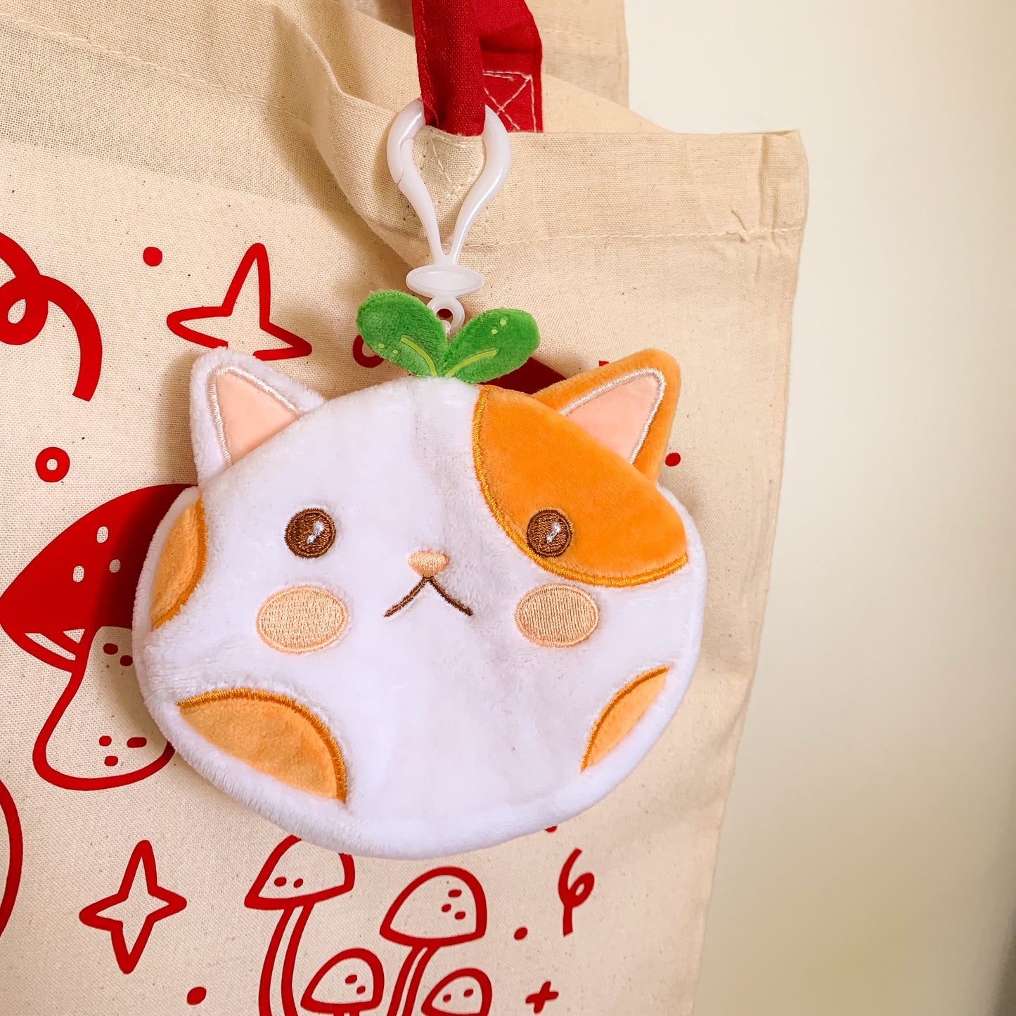 Brûlée the Cat - Plush Coin Purse