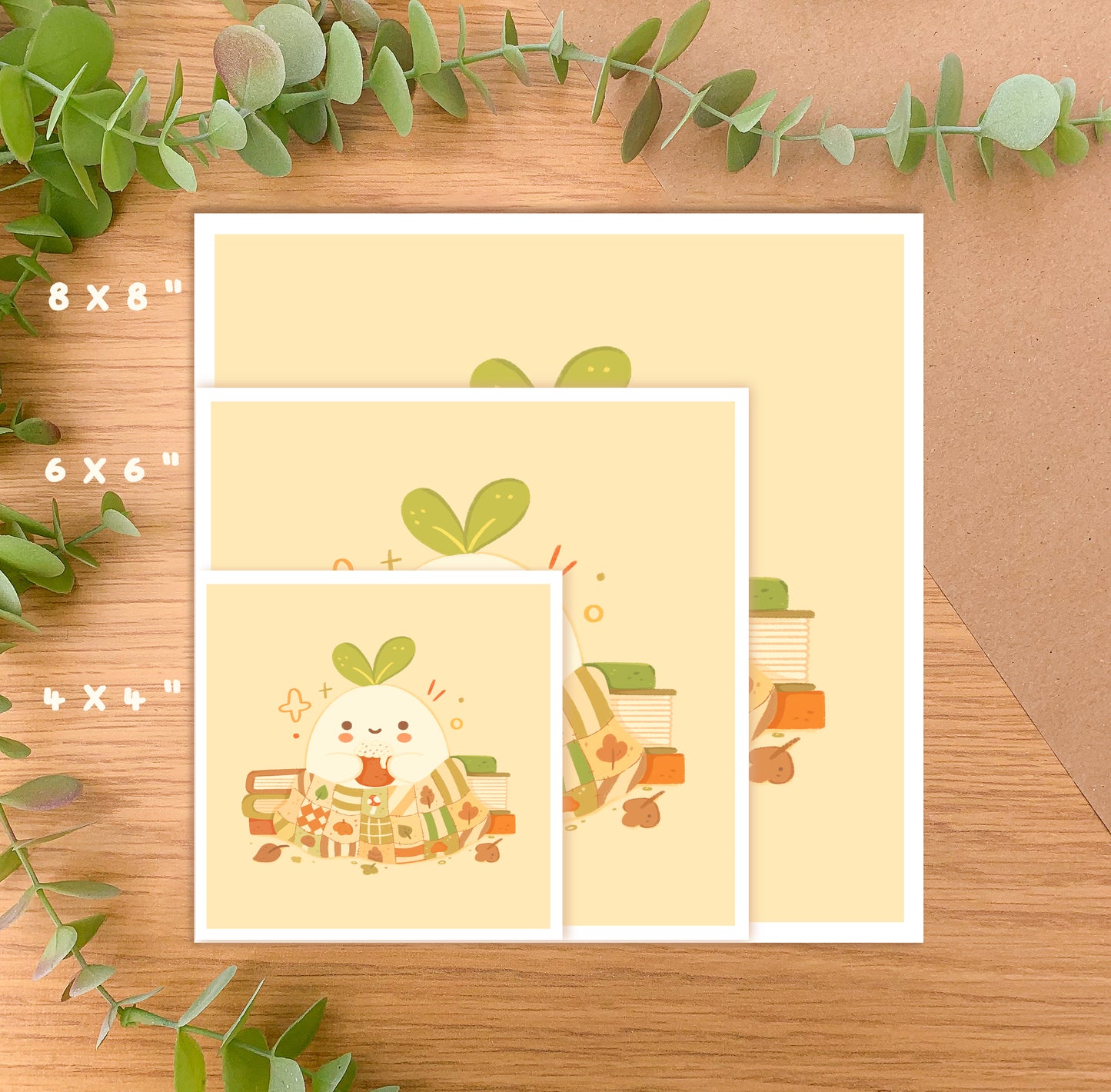 Cozy Meebloo - Square Art Print