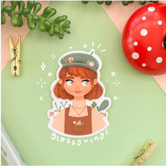 Plant Girl - Vinyl Sticker