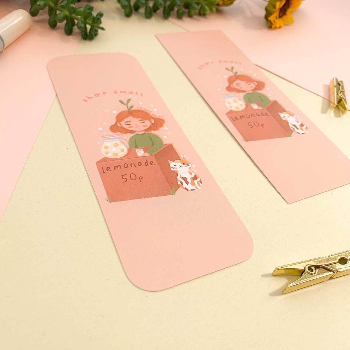 Shop Small Bookmark
