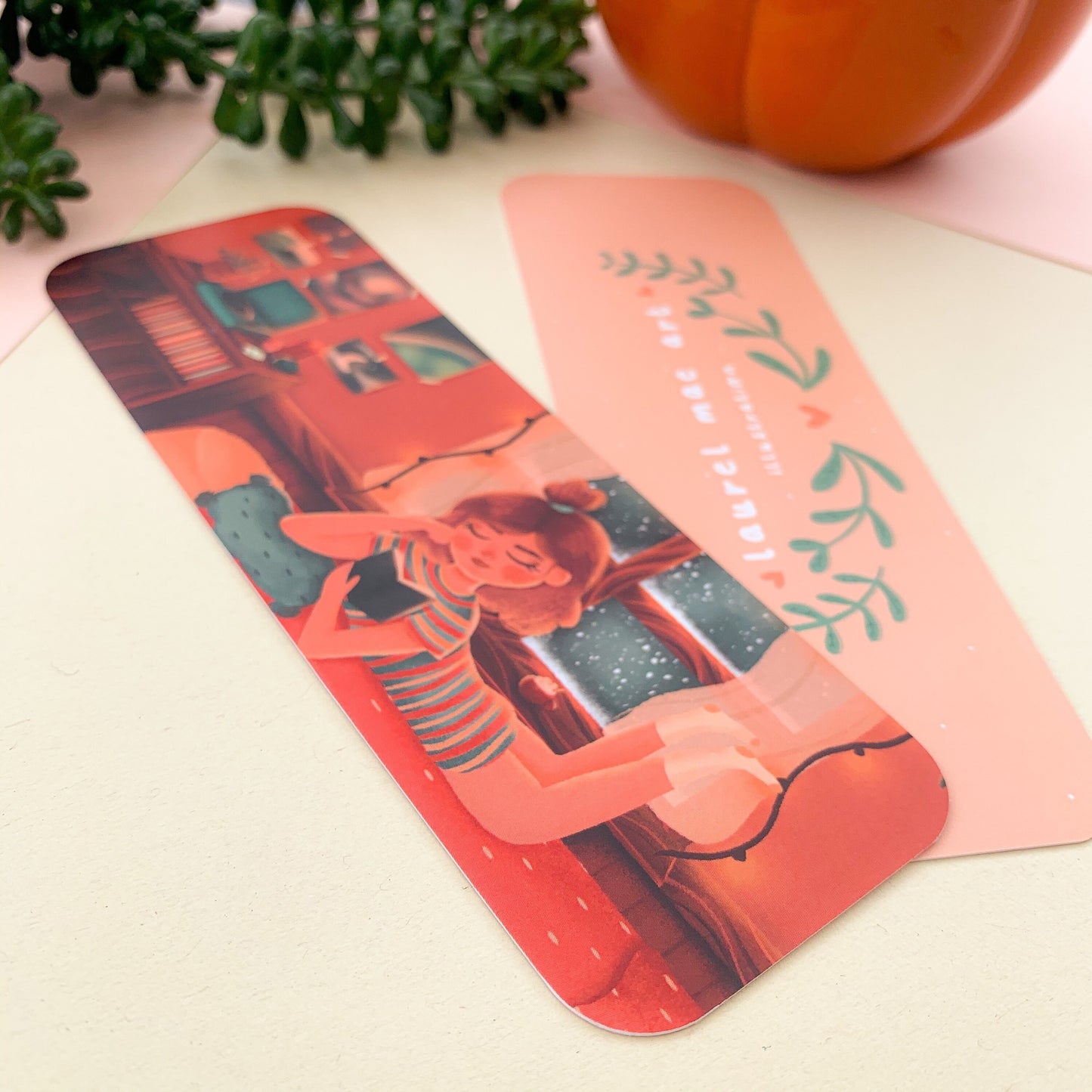 Studying Girl Bookmark