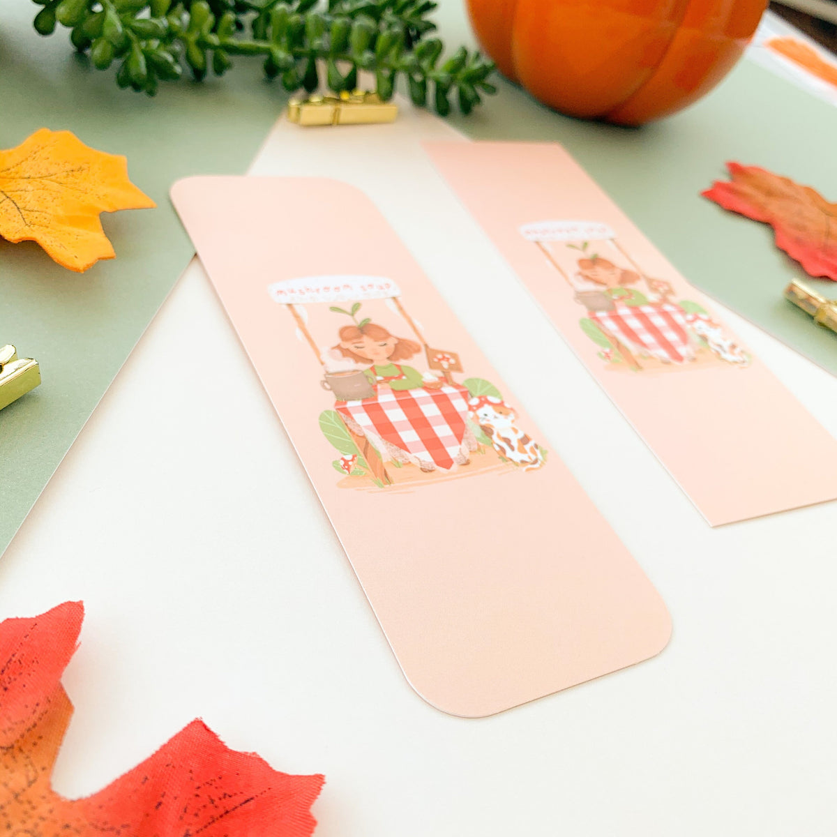 Mushroom Soup Bookmark