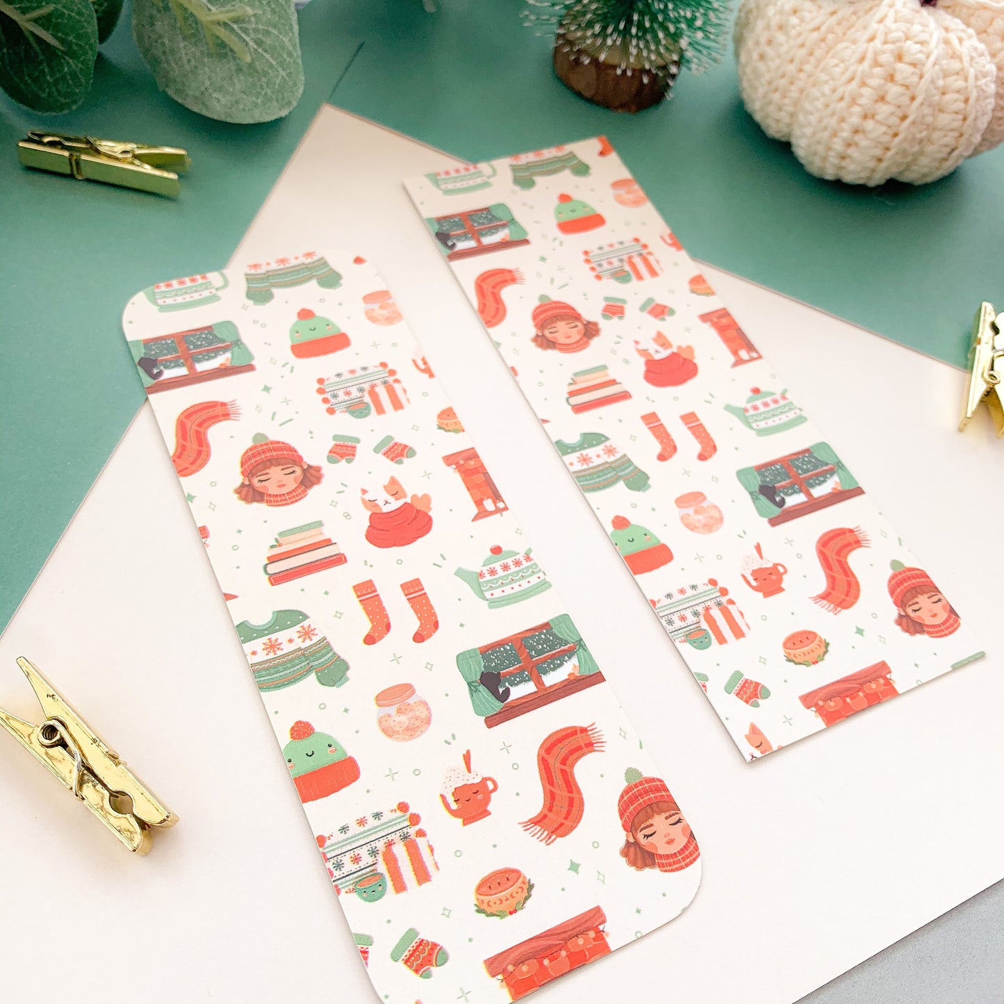 Winter Essentials Bookmark