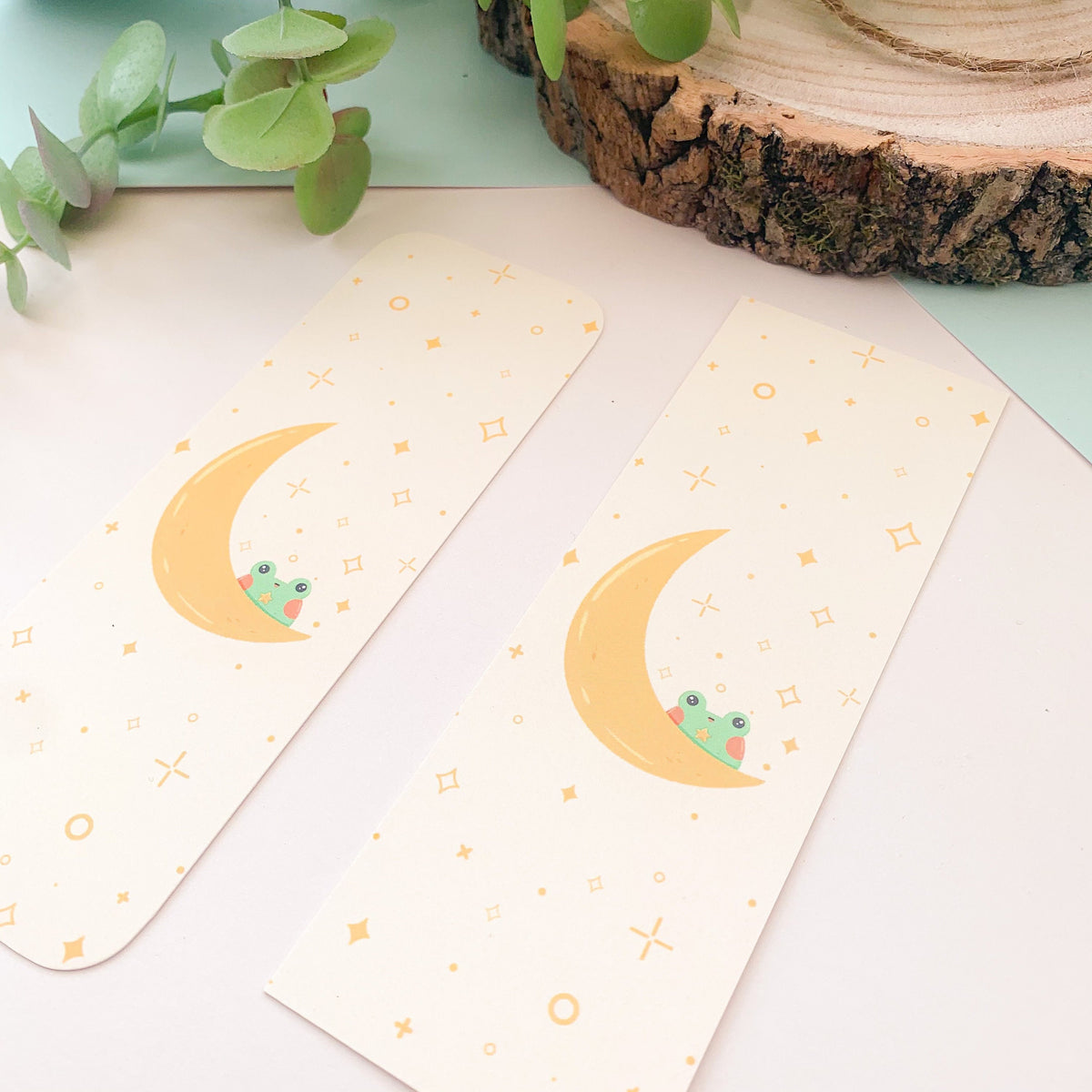 Moon Frog Bookmark