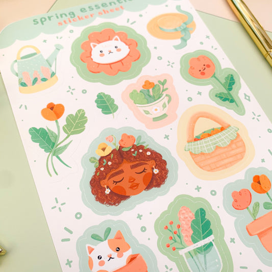 Spring Essentials - Sticker Sheet