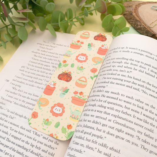 Spring Essentials Bookmark
