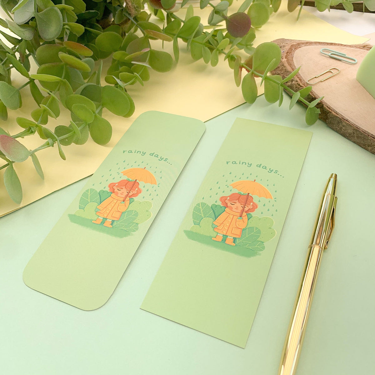 Rainy Days Bookmark
