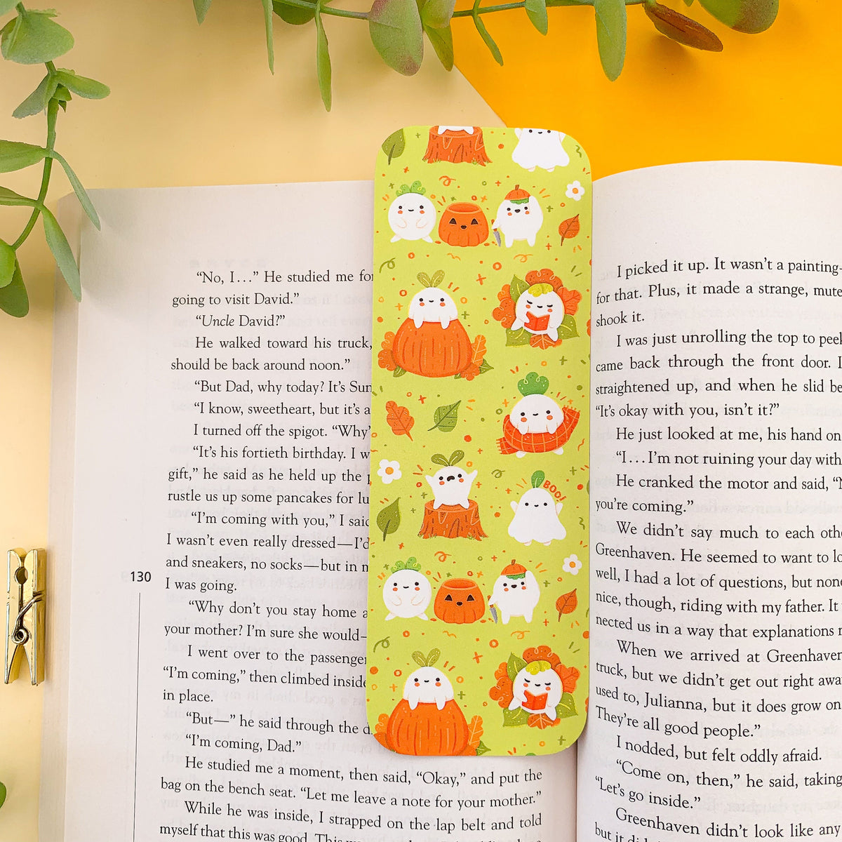 Autumnal Meebloos Bookmark