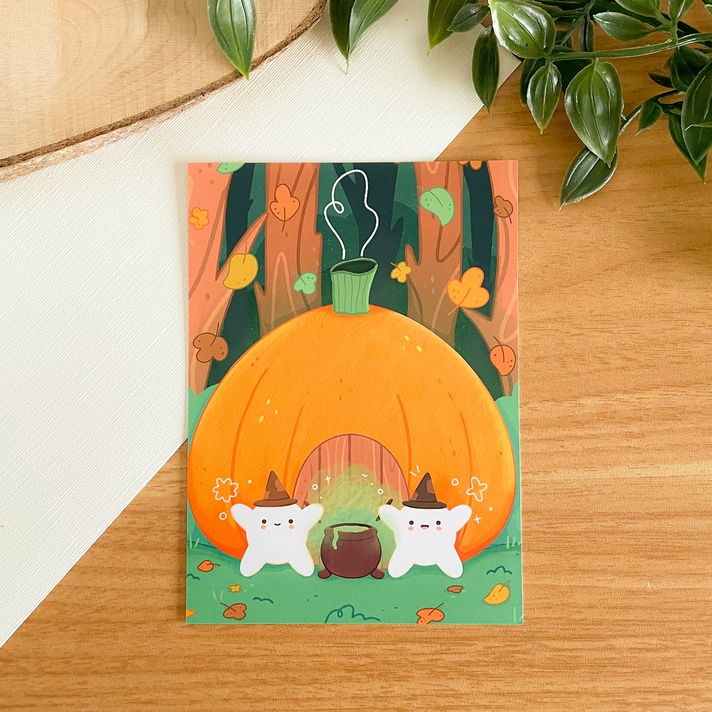 Pumpkin Meebloos (Oct 23) - Limited Edition Patreon Print