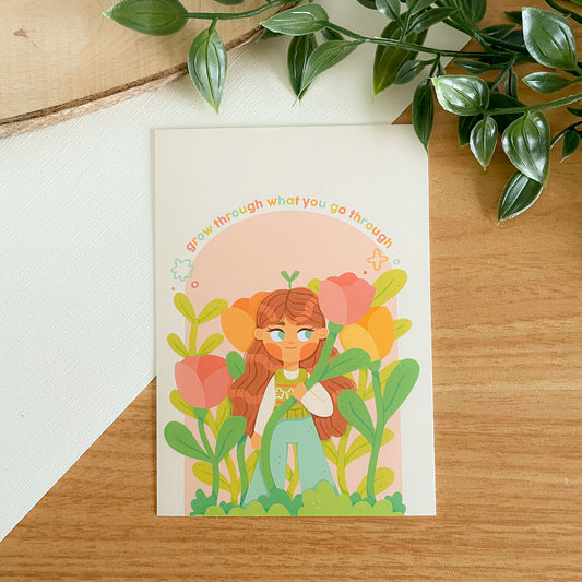Grow Through What You Go Through (May 23) - Limited Edition Patreon Print