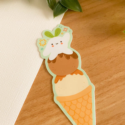 Ice Cream Meebloo - Limited Edition Patreon Glossy Vinyl Sticker