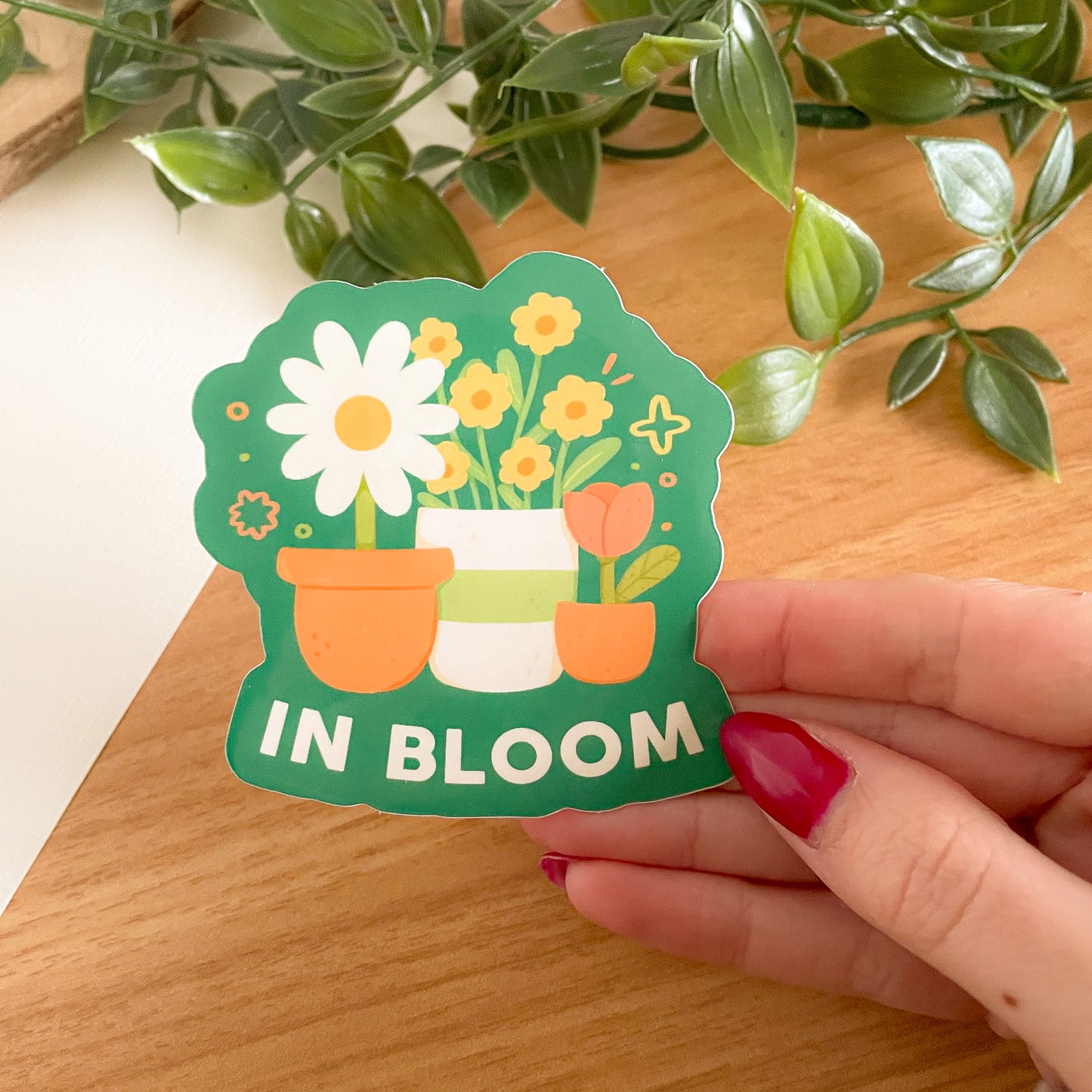 In bloom - Limited Edition Patreon Glossy Vinyl Sticker
