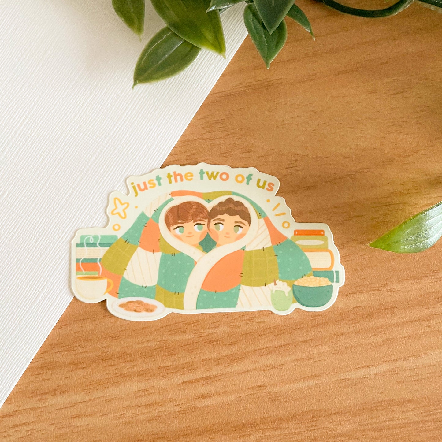 Just the Two of Us - Limited Edition Patreon Matte Vinyl Sticker