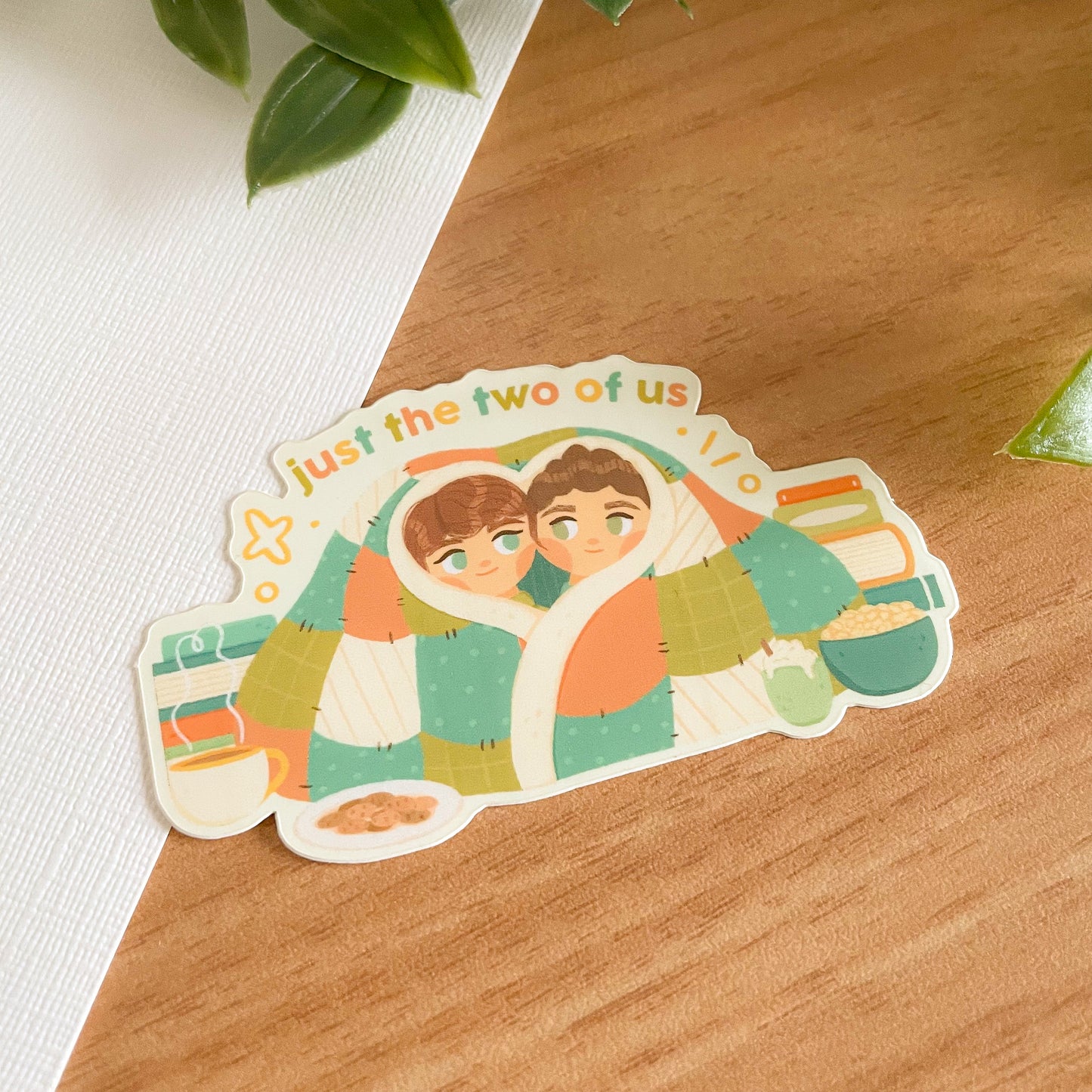 Just the Two of Us - Limited Edition Patreon Matte Vinyl Sticker