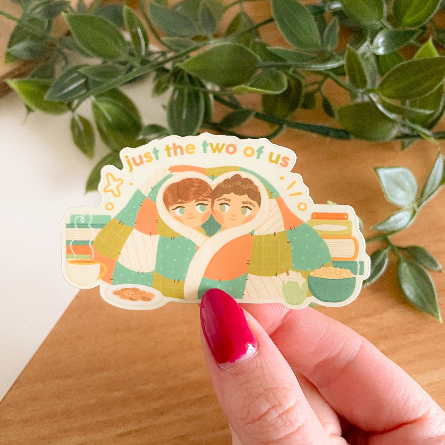 Just the Two of Us - Limited Edition Patreon Matte Vinyl Sticker