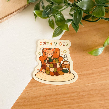 Cozy Vibes Mouse (Nov 23) Limited Edition Patreon Mushy Mail Bundle