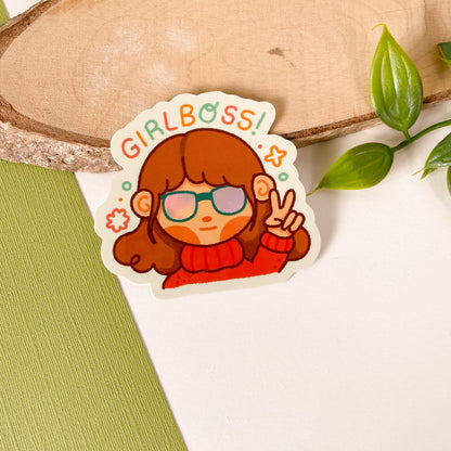 GIRLBOSS! - Iridescent Sticker