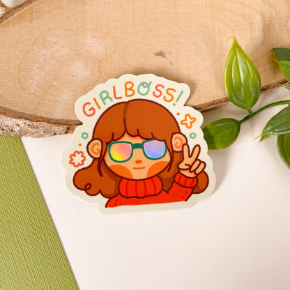 GIRLBOSS! - Iridescent Sticker