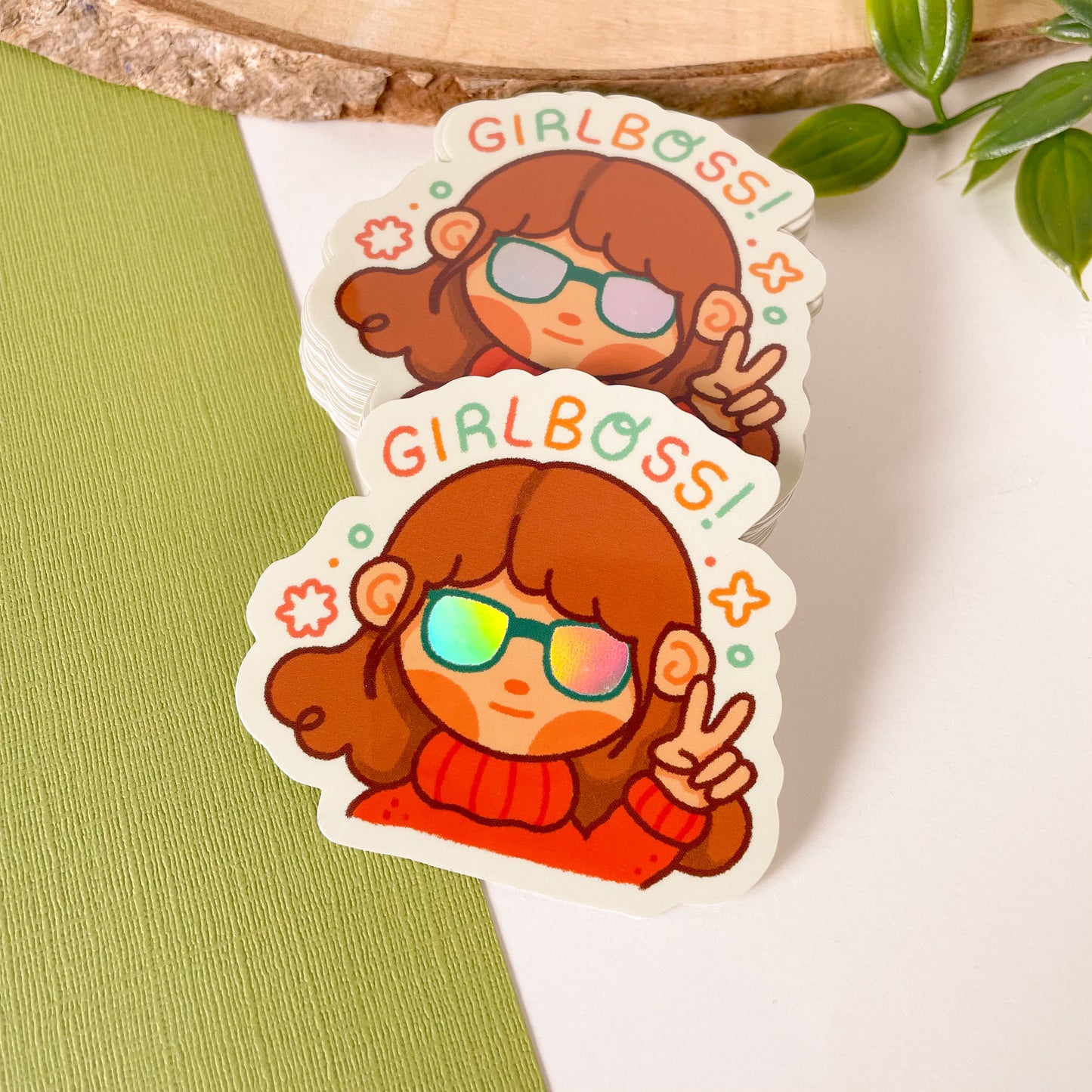 GIRLBOSS! - Iridescent Sticker