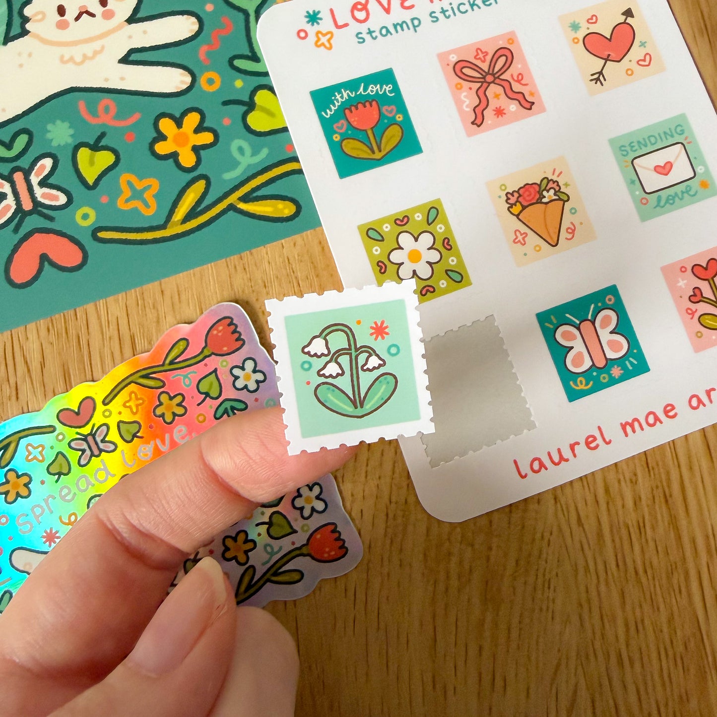Spread Love (Feb 25) Limited Edition Patreon Mushy Mail Bundle