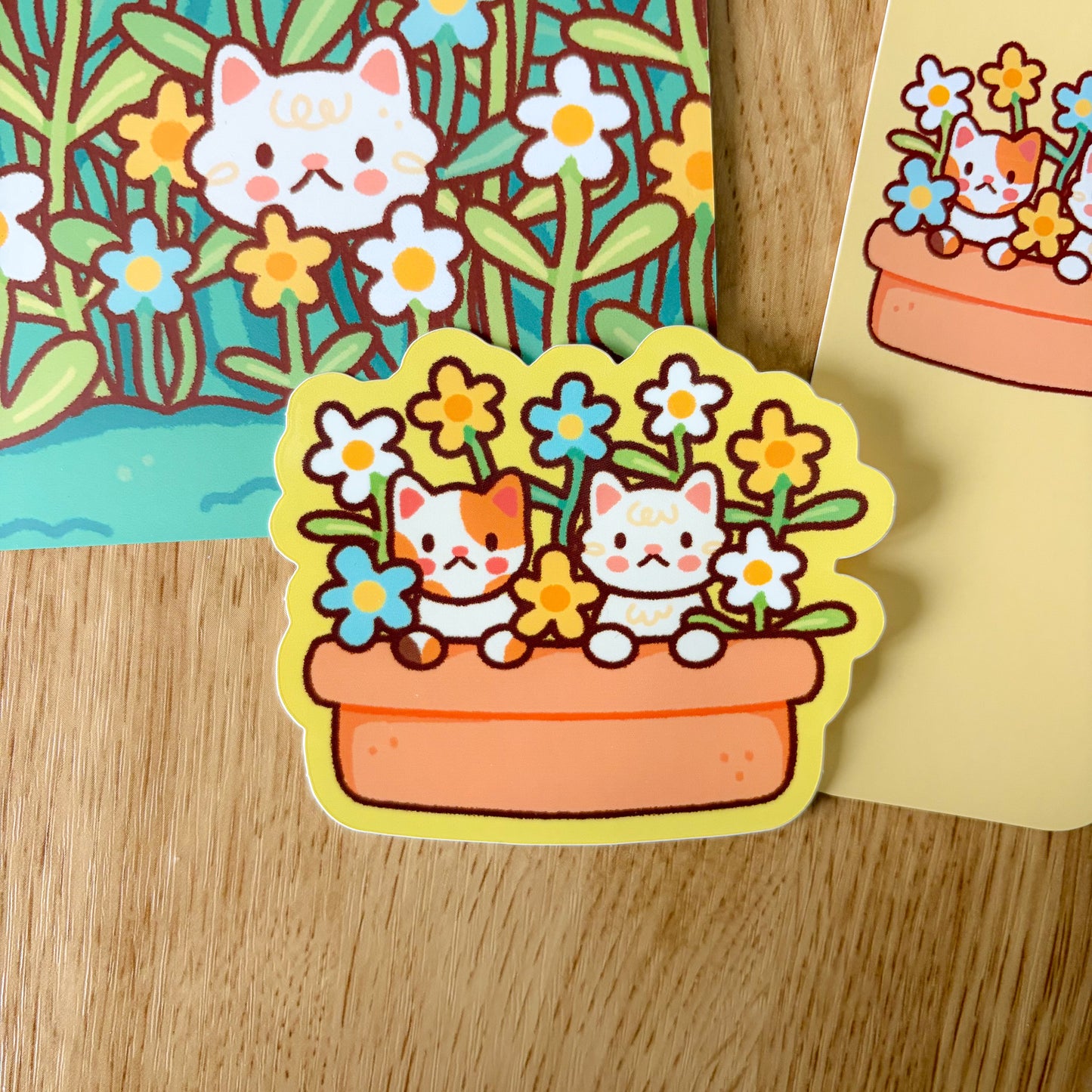 Crème & Brûlée in the Daisies (Mar 25) Limited Edition Patreon Mushy Mail Bundle