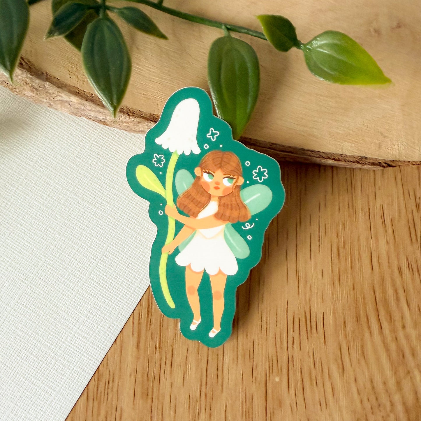 Fairy Girl (May 25) - Limited Edition Patreon Matte Vinyl Sticker