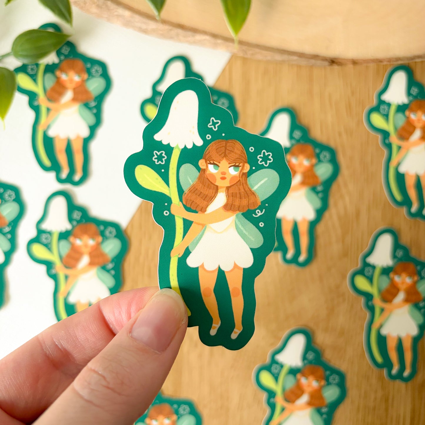 Fairy Girl (May 25) - Limited Edition Patreon Matte Vinyl Sticker