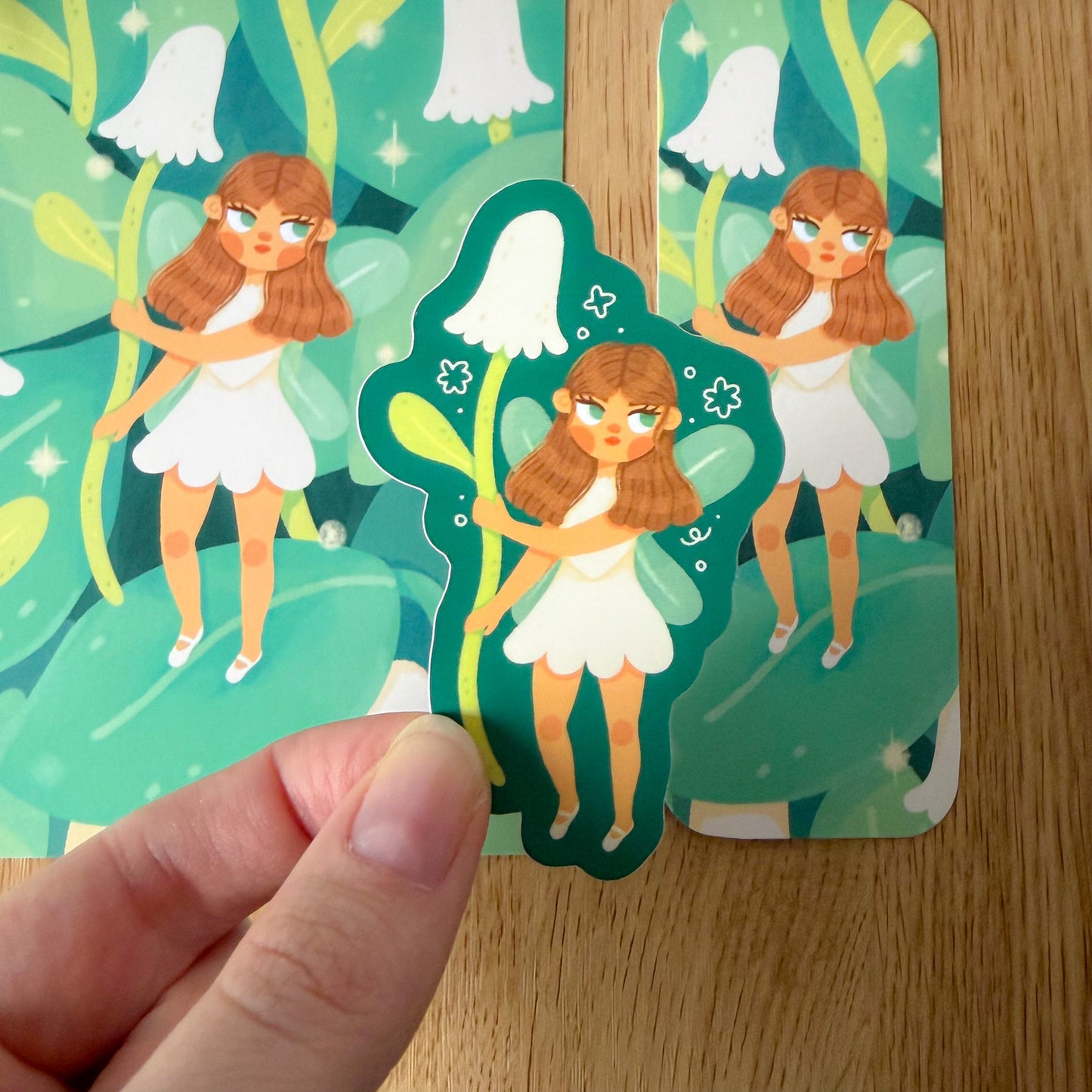 Fairy Girl (May 25) - Limited Edition Patreon Matte Vinyl Sticker