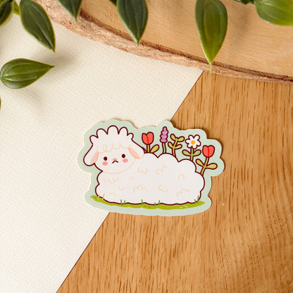 Spring Sheep (June 25) - Limited Edition Patreon Glossy Vinyl Sticker