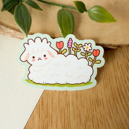 Spring Sheep (June 25) - Limited Edition Patreon Glossy Vinyl Sticker