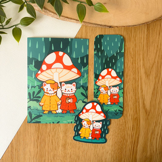 Rainy Day Crème & Brûlée (Aug 25) Limited Edition Patreon Mushy Mail Bundle