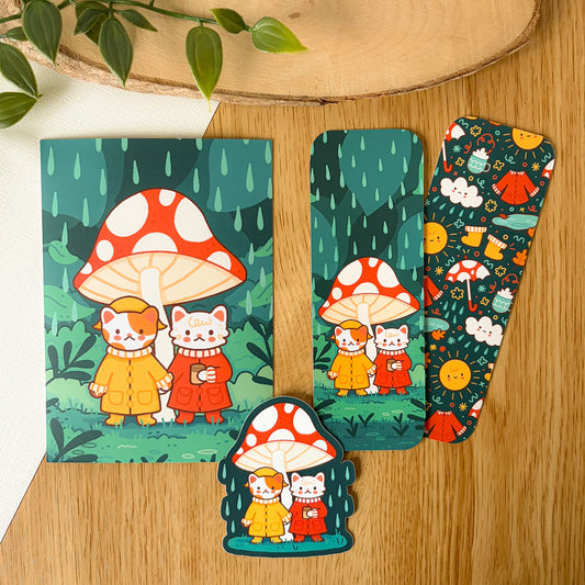 Rainy Day Crème & Brûlée (Aug 25) Limited Edition Patreon Mushy Mail Bundle