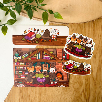 Witchy Critters (Sept 25) Limited Edition Patreon Mushy Mail Bundle