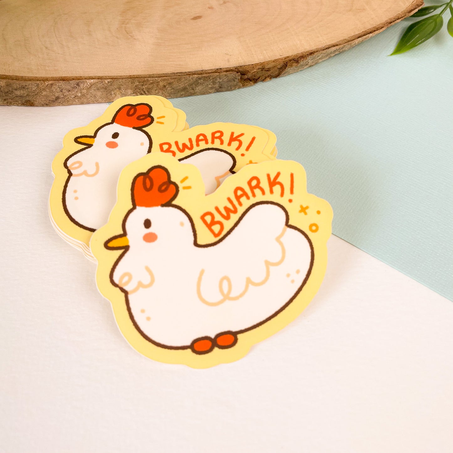 Cute Chicken - Matte Vinyl Sticker