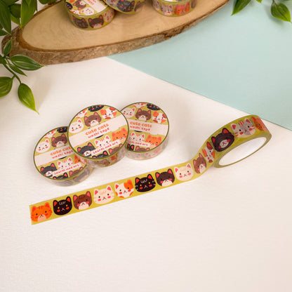 Cute Cats - Washi Tape