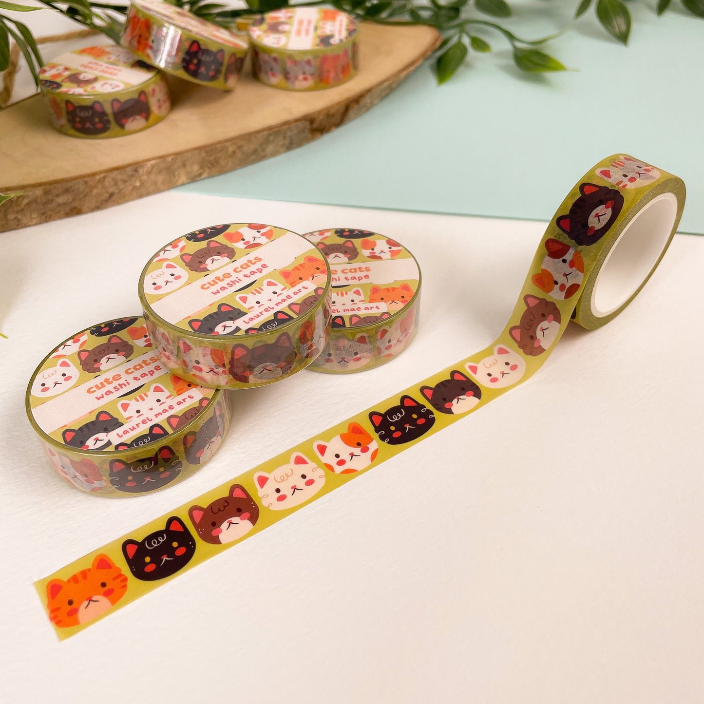 Cute Cats - Washi Tape