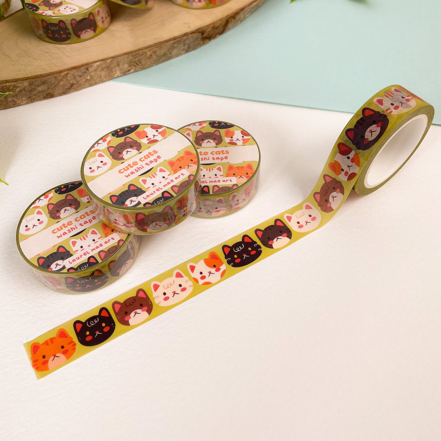 Cute Cats - Washi Tape