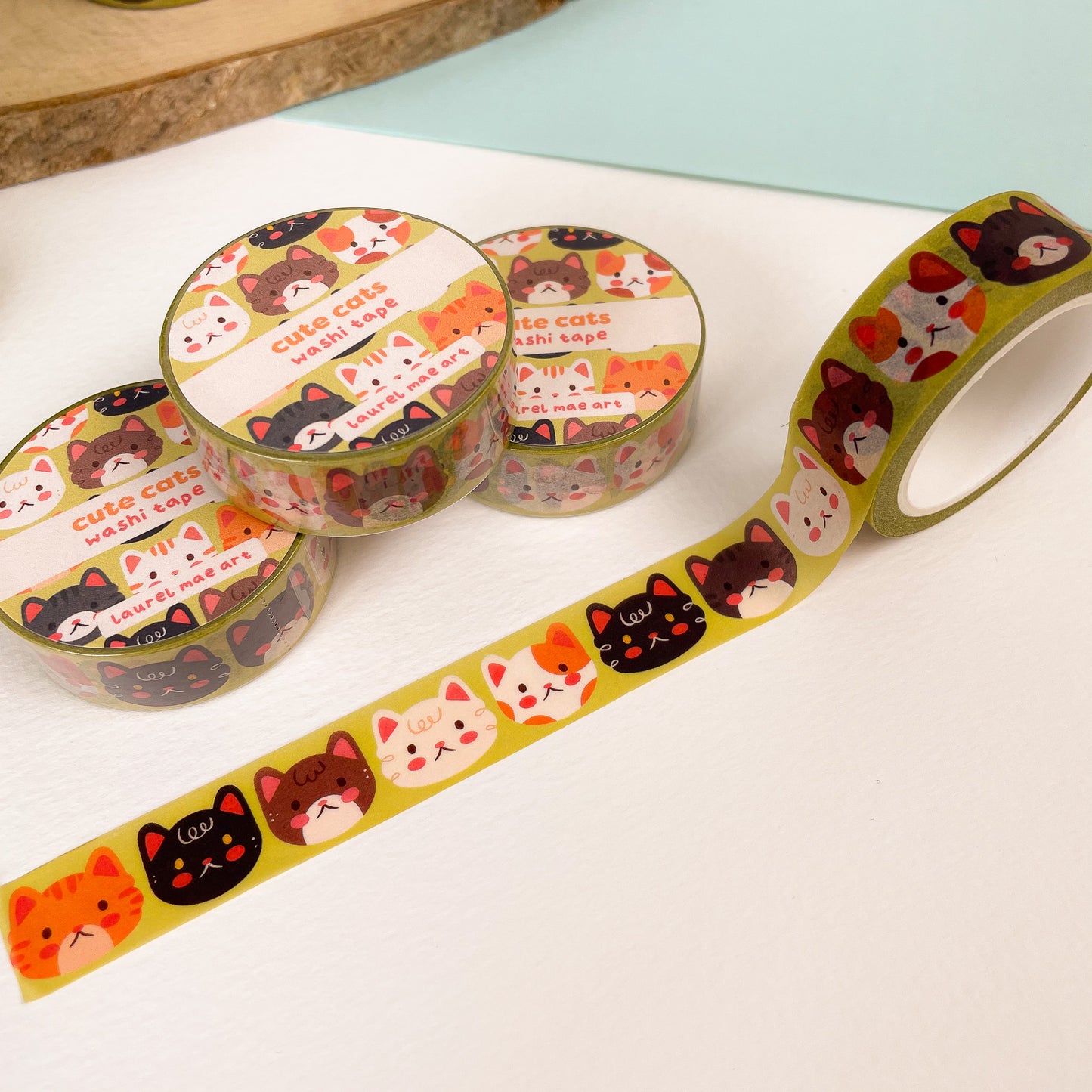 Cute Cats - Washi Tape