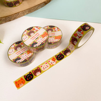 Cute Cats - Washi Tape