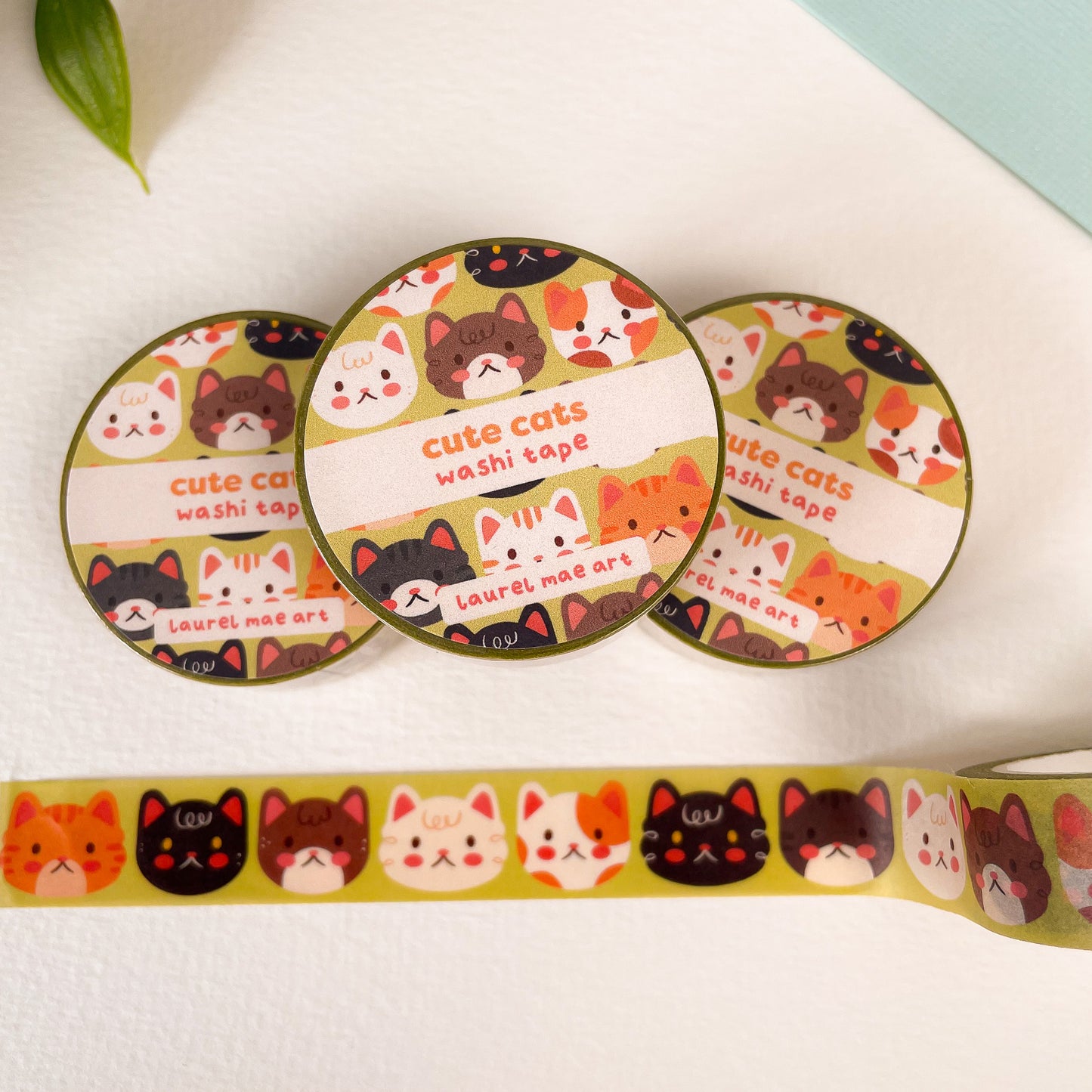 Cute Cats - Washi Tape